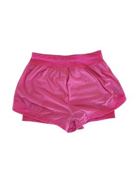 Sweaty Betty Hot Pink Athletic Layered Running Shorts - Women's Size 8